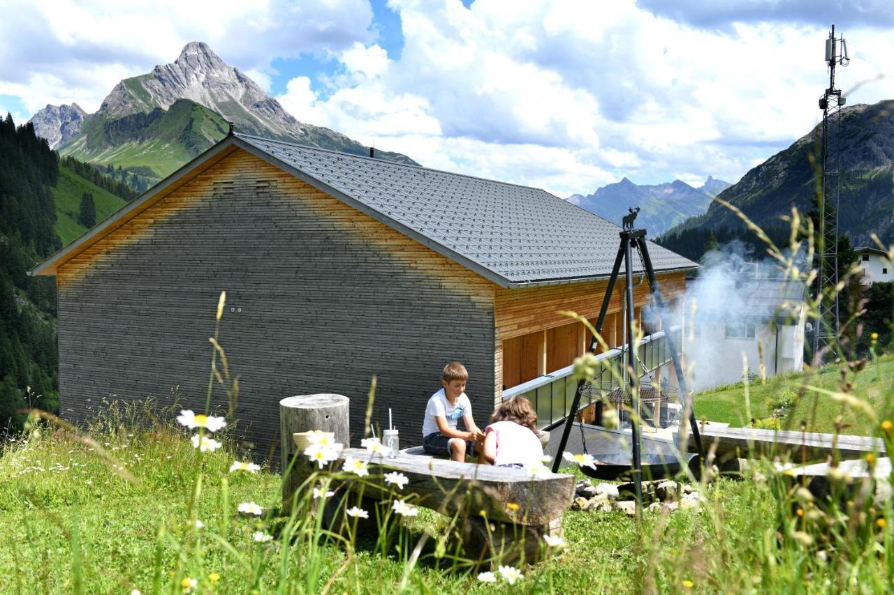 Bergzeit Appartements Warth  Exteriör bild